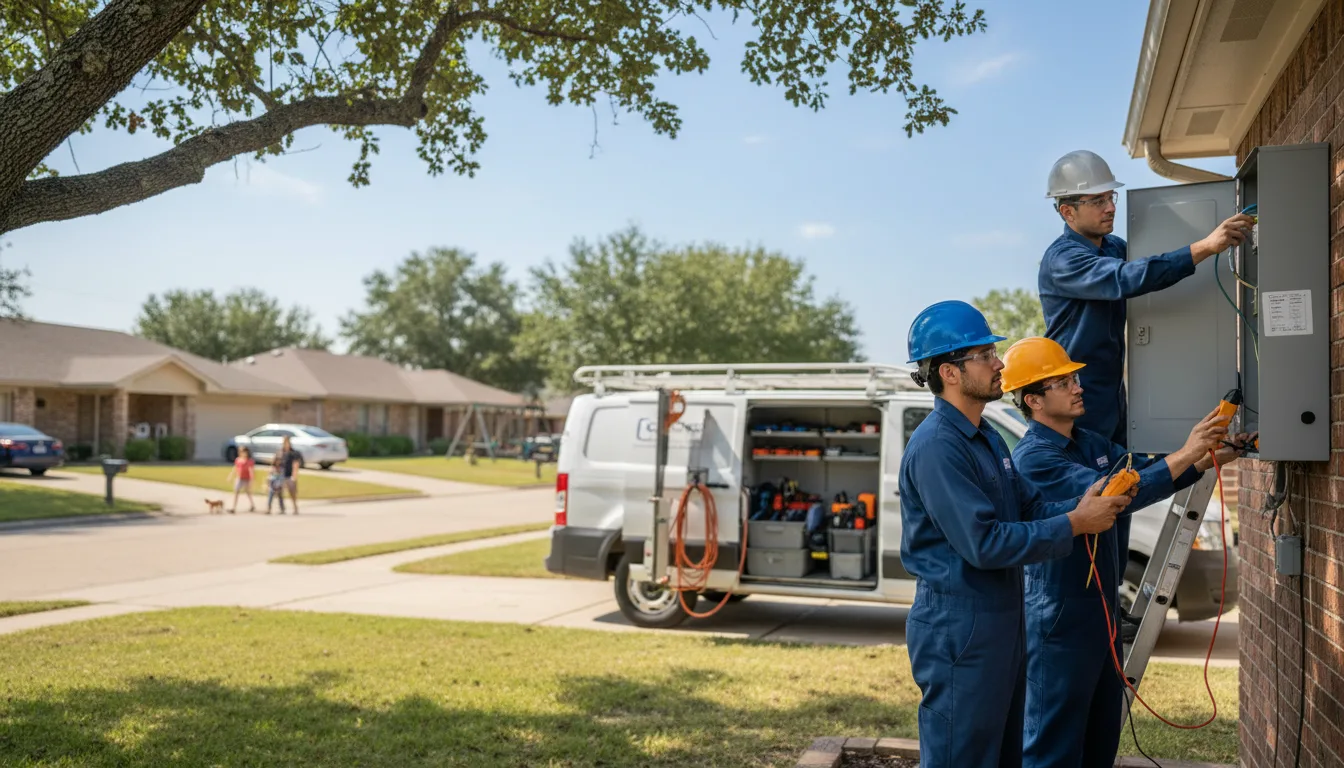Certified electrician providing emergency electrical services in Kevil, KY